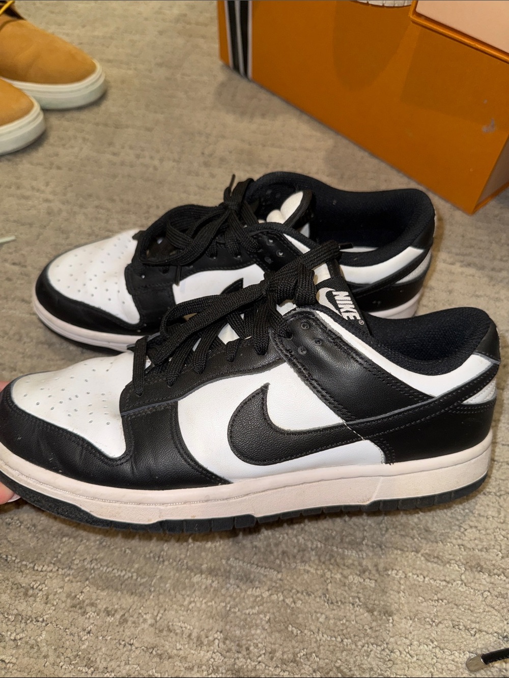 Nike Pandas- Black and White Low-Top Sneakers